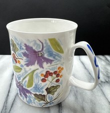 Vintage Mug Classic English China Studio Range 1996 Bone China Mug.  Floral GC.