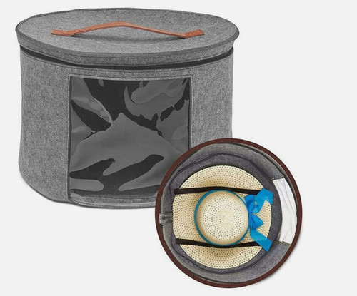 Large round hat storage - round,