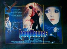 LADYHAWKE 1985 UK quad poster