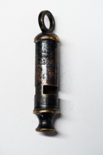 J HUDSON & CO MILITARY WHISTLE C.N.AA 1986 BROAD ARROW 1954