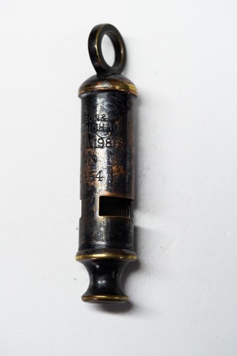 Hudson co military whistle - j,