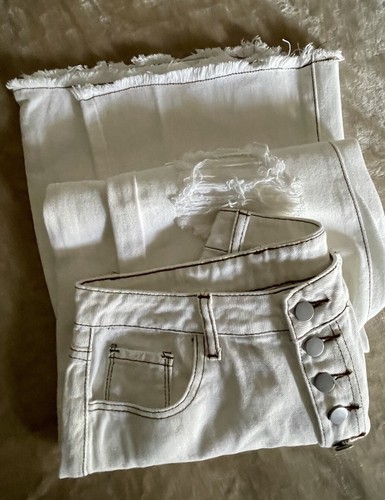 New high waist button fly - fly, bell