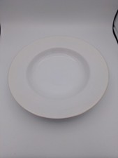 HARMONY  PASTA BOWL  LARGE  12" 31cm White Gold EDGING Excellent Condition 