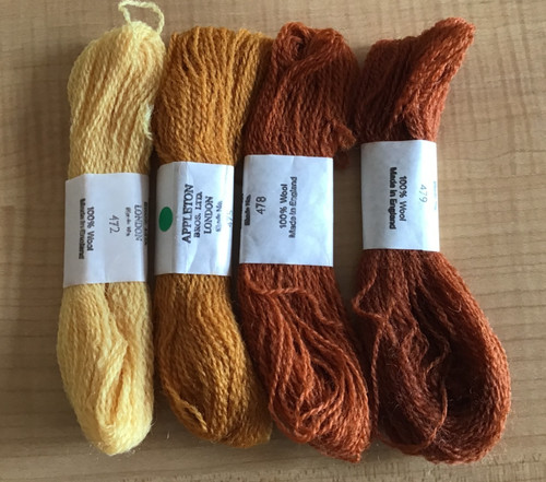 Appleton crewel 100 wool - 4, 100%