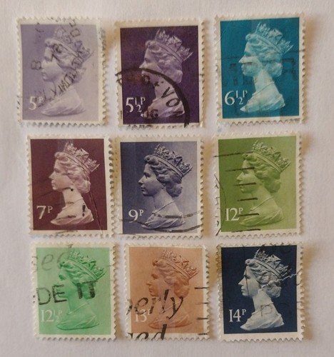 9vintage queen elizabeth ii - uk,