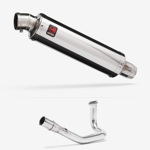 Lextek steel exhaust system - s/steel,