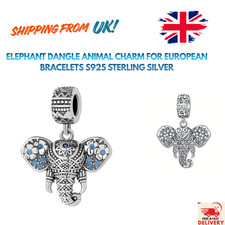 Elephant Dangle Animal Charm