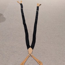 Black Elastic Braces with