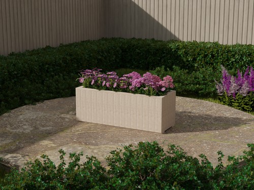 Wooden garden planter top - garden,