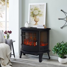 Electric Stove Fireplace Log