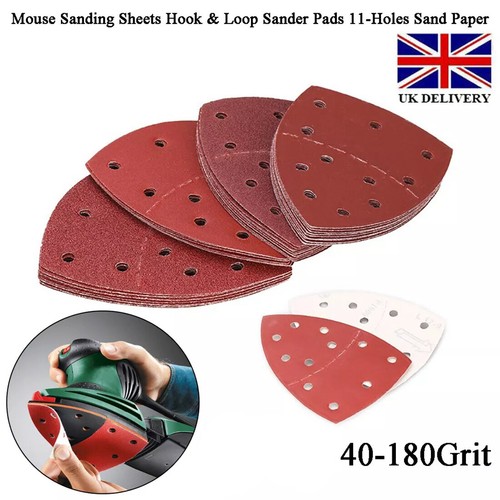 40x sanding sheets mouse - sanding,