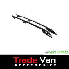 FORD TRANSIT CUSTOM LWB BLACK SPARTAN ROOF RAILS ROOF RACK 2012-23