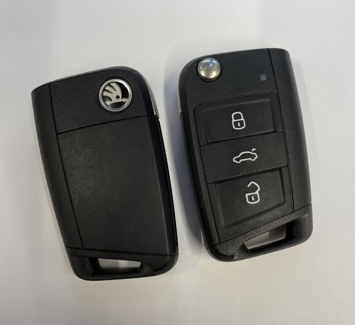 Skoda flip key fob - , 3