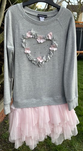Kate mack grey pink tunic - kate,