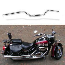 Motorcycle Chrome 25mm Handlebars Drag Bars For Suzuki VL 250 800 1500 Intruder