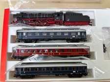 Fleischmann N 781004 F-Zug "Gambrinus" Train Pack DB BR 01.10 & 3 Coaches EpIII