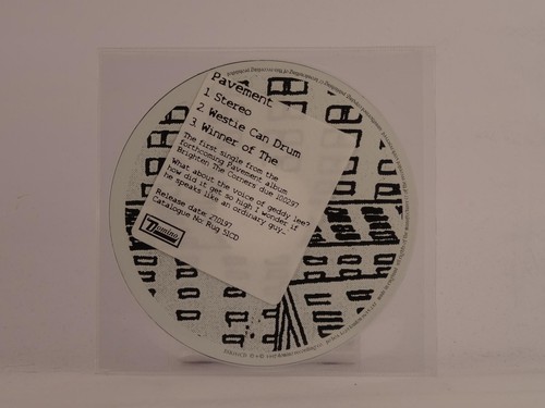 Pavement stereo track - pavement,