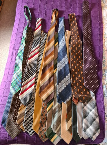 Job lot vintage ties - job, of