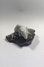 Royal Copenhagen Mouse on head