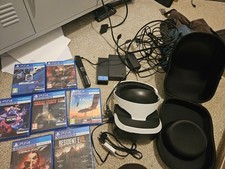 Sony PlayStation PS4 VR headset, games, gun and controllers Mega Pack Bundle