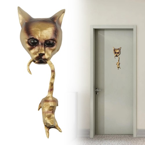 Cat and mouse - and, knocker