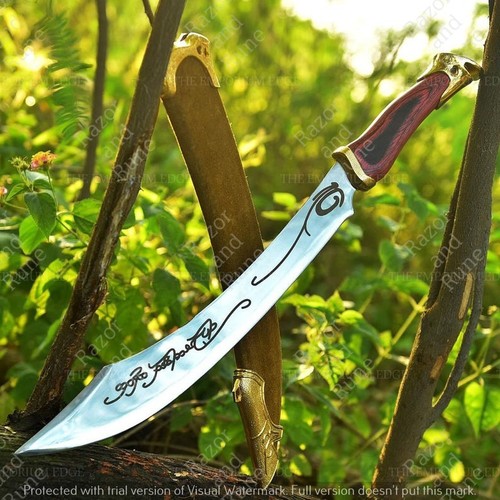 Elven dagger sword scabbard - dagger, w
