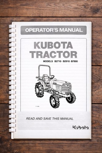 Kubota tractor b2710 b2910 - b2710,