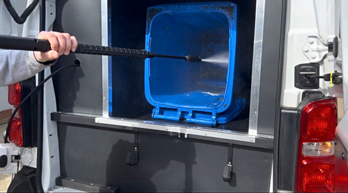 Wheelie bin cleaning - bin,
