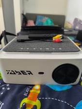 YABER V6 Projector Native 1080P Full HD WiFi Bluetooth Home Cinema with Bag