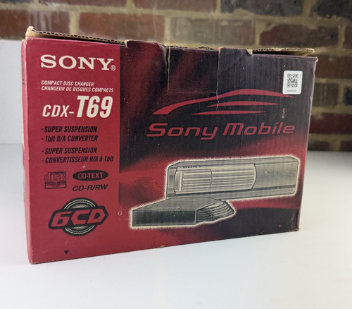 Sony cdx t69 disc - disc, stereo