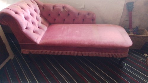 Victorian chaise longue - victorian,
