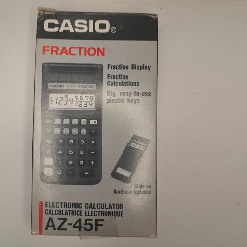 Casio 45f vintage fraction - az-45f,