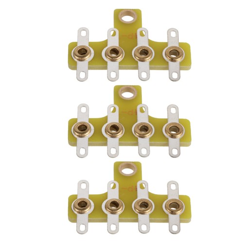 3pcs turret lug board - lug, 4-way
