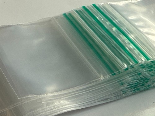 100 new 60mmx60mm small clear - 100,