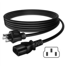 UL 6ft AC Power Cord For