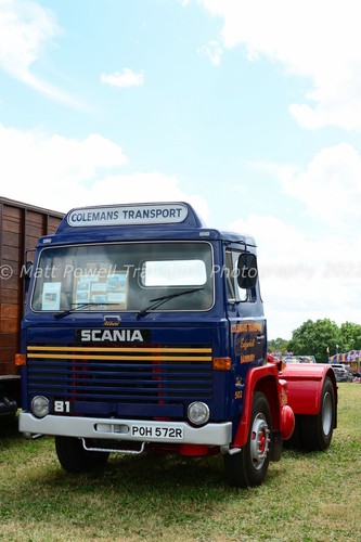 Truck photo 12x8 scania - 81,