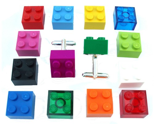 Cufflinks handmade with lego - cufflinks,