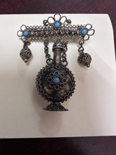 Vintage Antique Silver Amulet