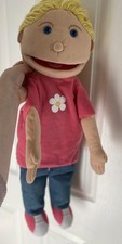 The Puppet Company - GIRL - large hand puppet - approx 24”  Read Description