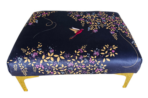 New handmade footstool - new/handmade, sara