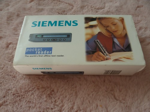 Siemens pocket reader - siemens,