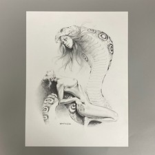 ALTER EGO BORIS VALLEJO VINTAGE NUDE EROTIC FANTASY ART PICTURE POSTER MIRAGE