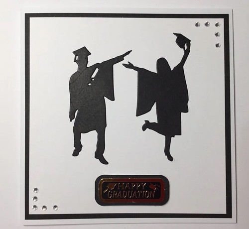 Handmade graduation card - graduation,