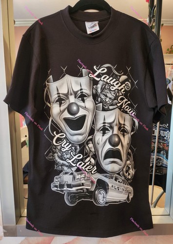Laugh now cry later graphic - cry,
