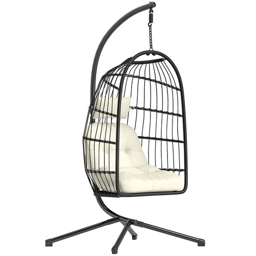 Outsunny hanging egg chair - hanging,