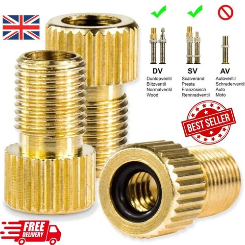 Brass adaptor presta to - x,