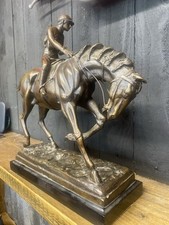 Bronze Horse Racing Statue