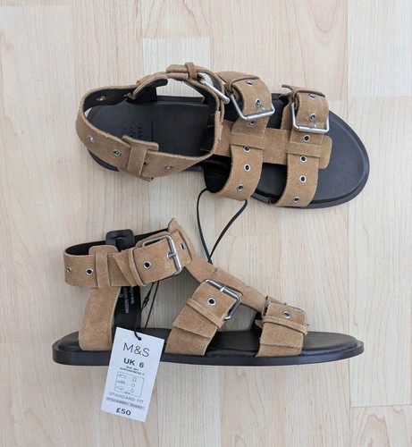Marks spencer suede flat - &,