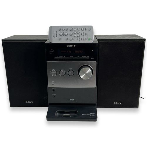 Sony micro hifi system - sony,