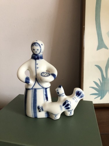 Vintage russian gzhel - vintage,